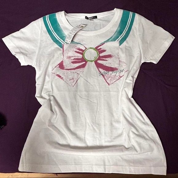 rare, nwt! sailor moon 20th anniversary bandai japan exclusive tee - Picture 1 of 8